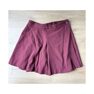 Aritzia Sunday Best Maroon Skirt